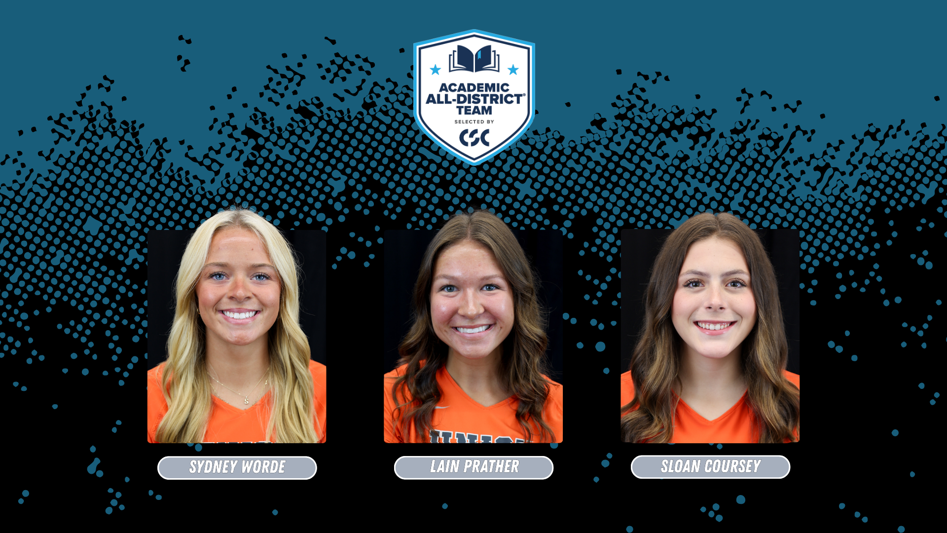 Three UCU Volleyball Players Named to CSC Academic All-District Team