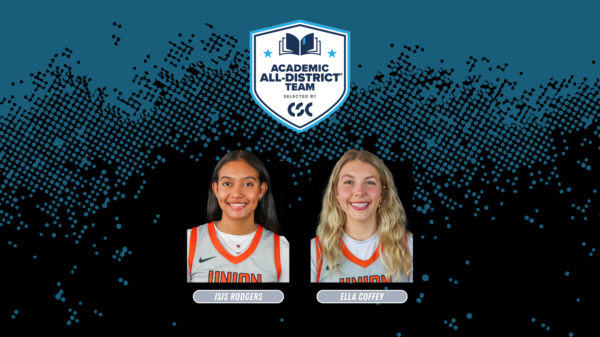 Isis Rodgers & Ella Coffey Named Academic All-District