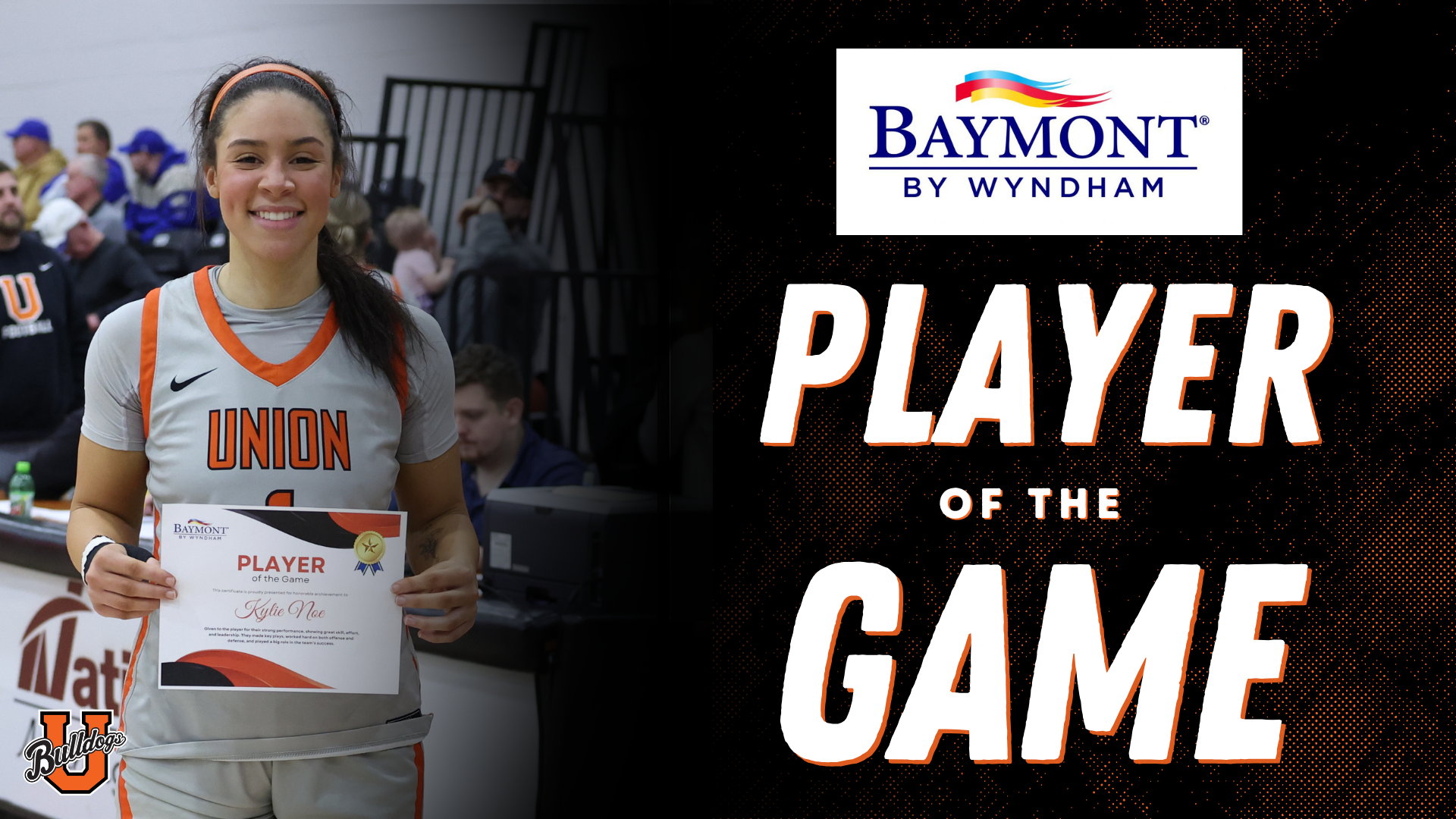 Baymont Inn Player of the Game: Kylie Noe