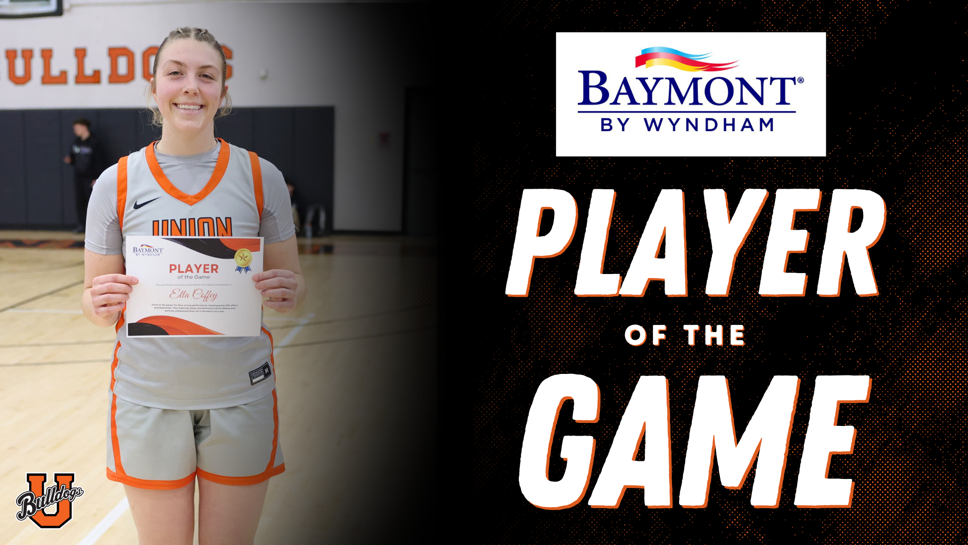 Baymont Inn Player of the Game: Ella Coffey