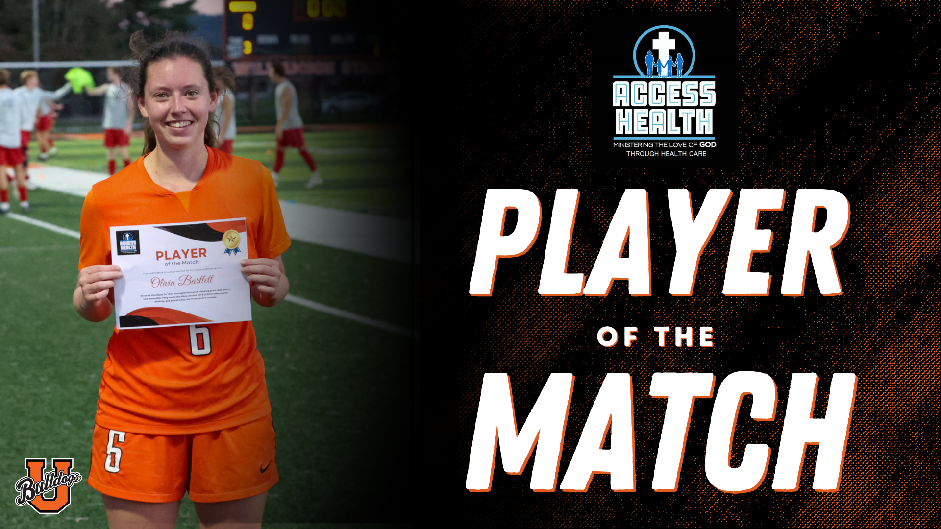 Access Player of the Match: Olivia Bartlett