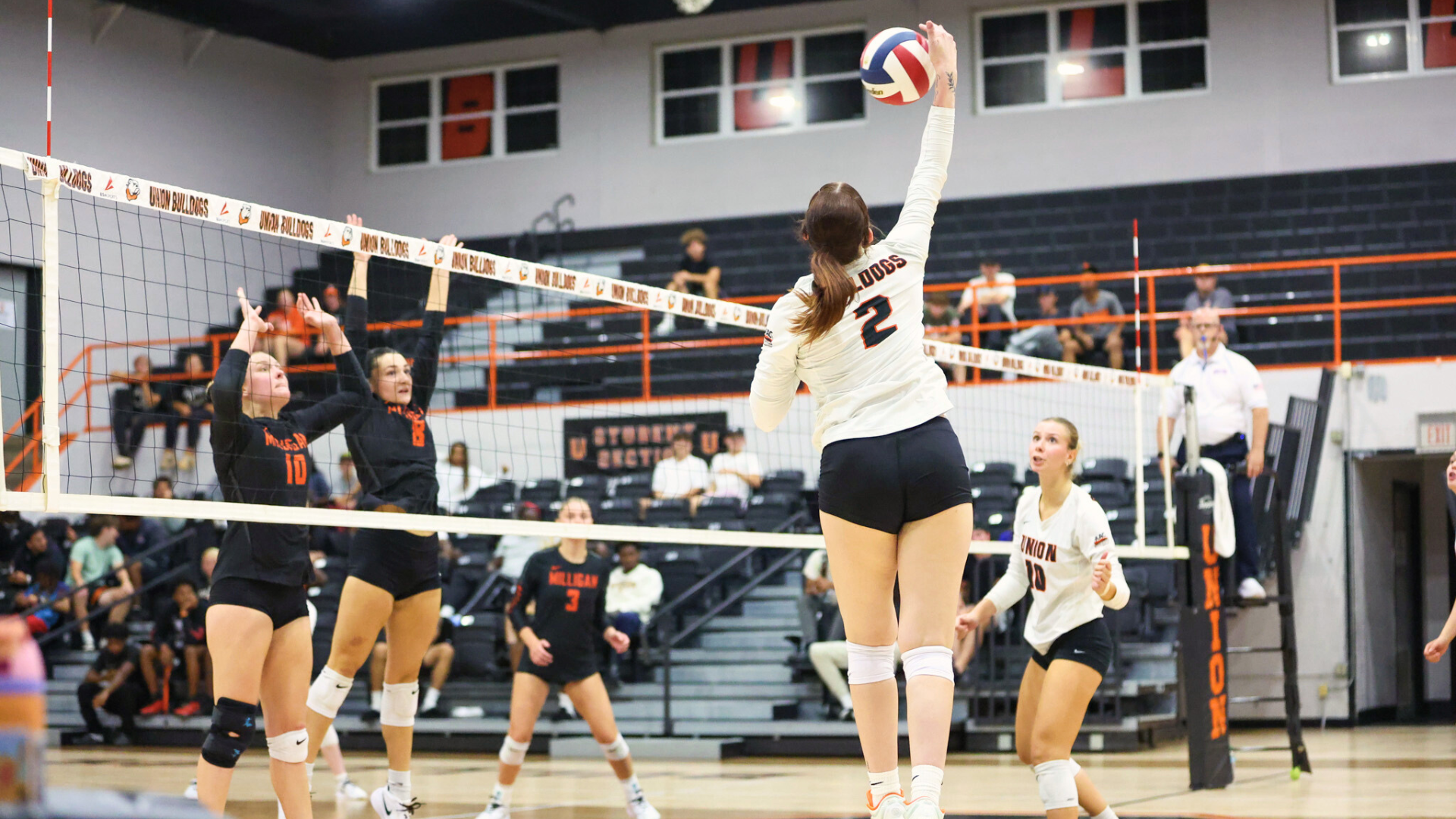 Union Volleyball Holds Off Milligan to Advance to AAC Tournament Quarterfinals