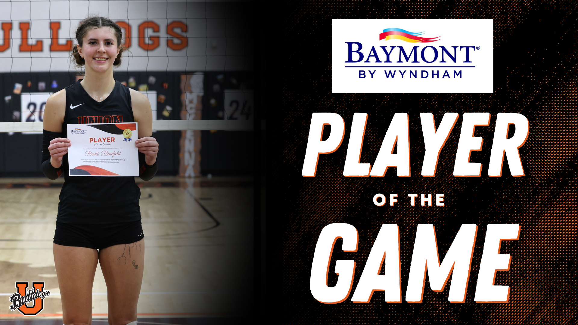 Baymont Inn Player of the Game: Berkli Benefield